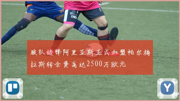 狼队边锋阿里亚斯正式加盟帕尔梅拉斯转会费高达2500万欧元